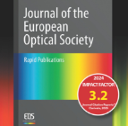 Journal of the European Optical Society, Q2 - impact factor of 3.2!